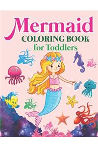 Mermaid Coloring Book for Toddlers