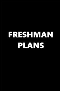2020 Weekly Planner School Theme Freshman Plans Black White 134 Pages