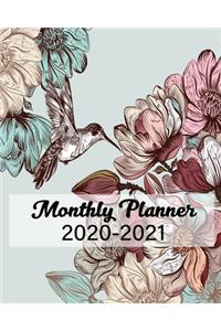 Monthly Planner 2020-2021