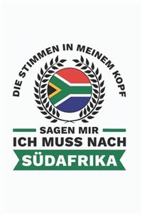 Südafrika Notizbuch