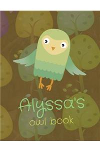 Alyssa's Owl Book