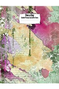 One a Day Guided Prompt Journal for Teens