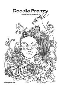 Doodle Frenzy Coloring Book for Grown-Ups 3