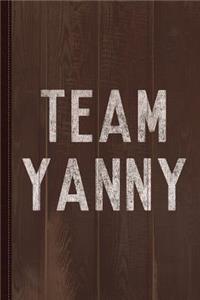 Team Yanny Journal Notebook