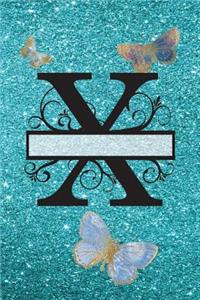 X - Journal & Notebook