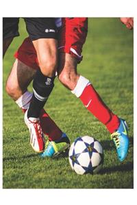 Soccer - Oversized 8.5x11, 150 Page Lined Blank Journal Notebook