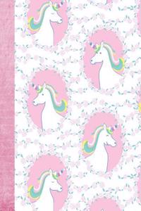 Lucky Unicorn 8.5 X 11 150 Pages Journal Notebook