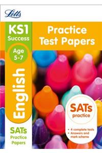 Letts Ks1 Revision Success - New 2014 Curriculum Edition -- Ks1 English: Practice Test Papers