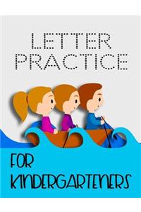 Letter Practice For Kindergarteners