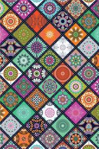 Journal Notebook Colorful Mandala Pattern 2