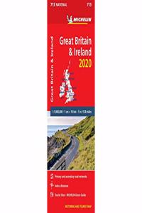 Great Britain & Ireland 2020 - Michelin National Map 713