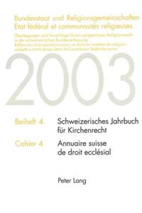 Bundesstaat Und Religionsgemeinschaften Etat Federal Et Communautes Religieuses