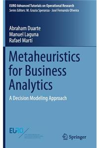 Metaheuristics for Business Analytics