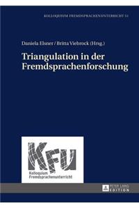 Triangulation in Der Fremdsprachenforschung