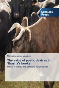 The value of poetic devices in Shasha's books