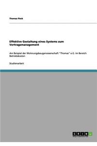 Effektive Gestaltung eines Systems zum Vertragsmanagement