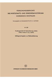 Schlagwortregister Zur Rationalisierung