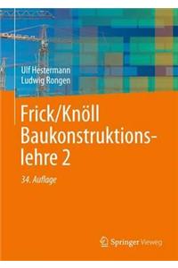Frick/Knöll Baukonstruktionslehre 2