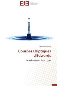 Courbes Elliptiques d'Edwards