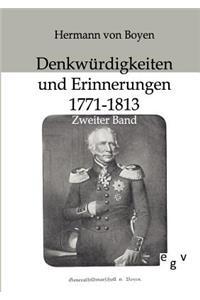 Denkwürdigkeiten und Erinnerungen 1771-1813