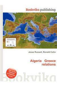 Algeria Greece Relations