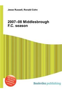2007-08 Middlesbrough F.C. Season