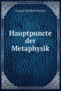 Hauptpuncte der Metaphysik