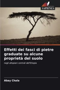 Effetti dei fasci di pietre graduate su alcune proprietà del suolo