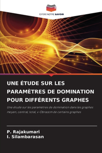 Une Étude Sur Les Paramètres de Domination Pour Différents Graphes