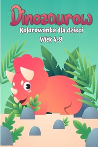 Kolorowanka dinozaurów dla dzieci