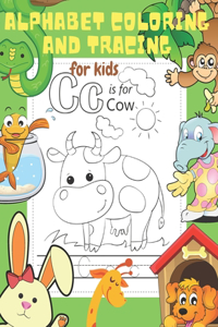 Alphabet Coloring and Tracing for Kids