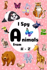 I spy animals from a-z