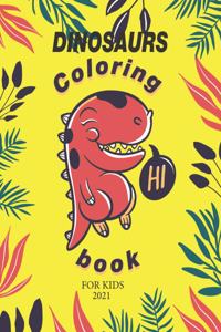 Dinosaur Coloring Book for Kids 2021