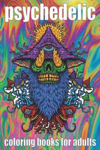 psychedelic Coloring Book for adult