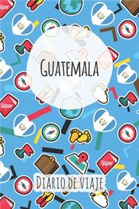 Diario de viaje Guatemala: Planificador de viajes I Planificador de viajes por carretera I Cuaderno de puntos I Cuaderno de viaje I Diario de bolsillo I Regalo para mochileros