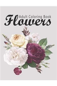 Flower Coloring Book