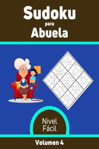 Sudoku para Abuela Nivel Fácil Volumen 4