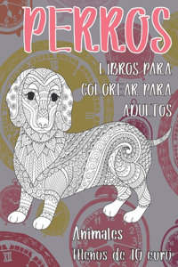 Libros para colorear para adultos - Menos de 10 euro - Animales - Perros