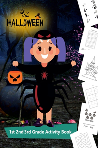 Halloween 1st 2nd 3rd Grade Activity Book