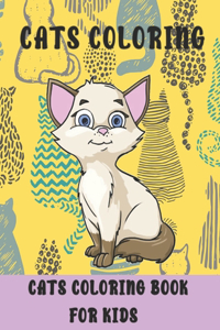 Cats Coloring Book-