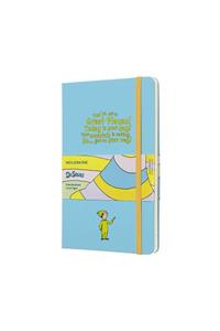 Moleskine Dr Seuss Blue Limited Edition Notebook Large Ruled