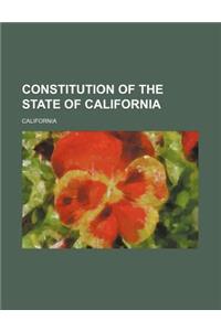 Constitution of the State of California