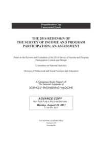 The 2014 Redesign of the Survey of Income and Program Participation