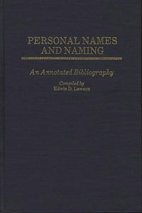 Personal Names and Naming