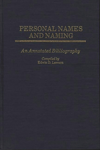Personal Names and Naming