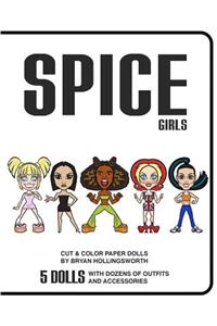 Spice Girl Cut and Color Paper Dolls