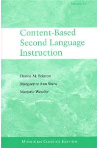 Content-Based Second Language Instruction