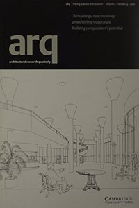 arq: Architectural Research Quarterly: Volume 5, Part 4