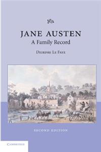 Jane Austen: A Family Record