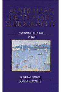 Australian Dictionary of Biography V14